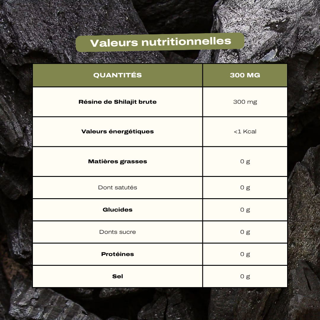Shilajit – Votre allié pour une énergie durable
