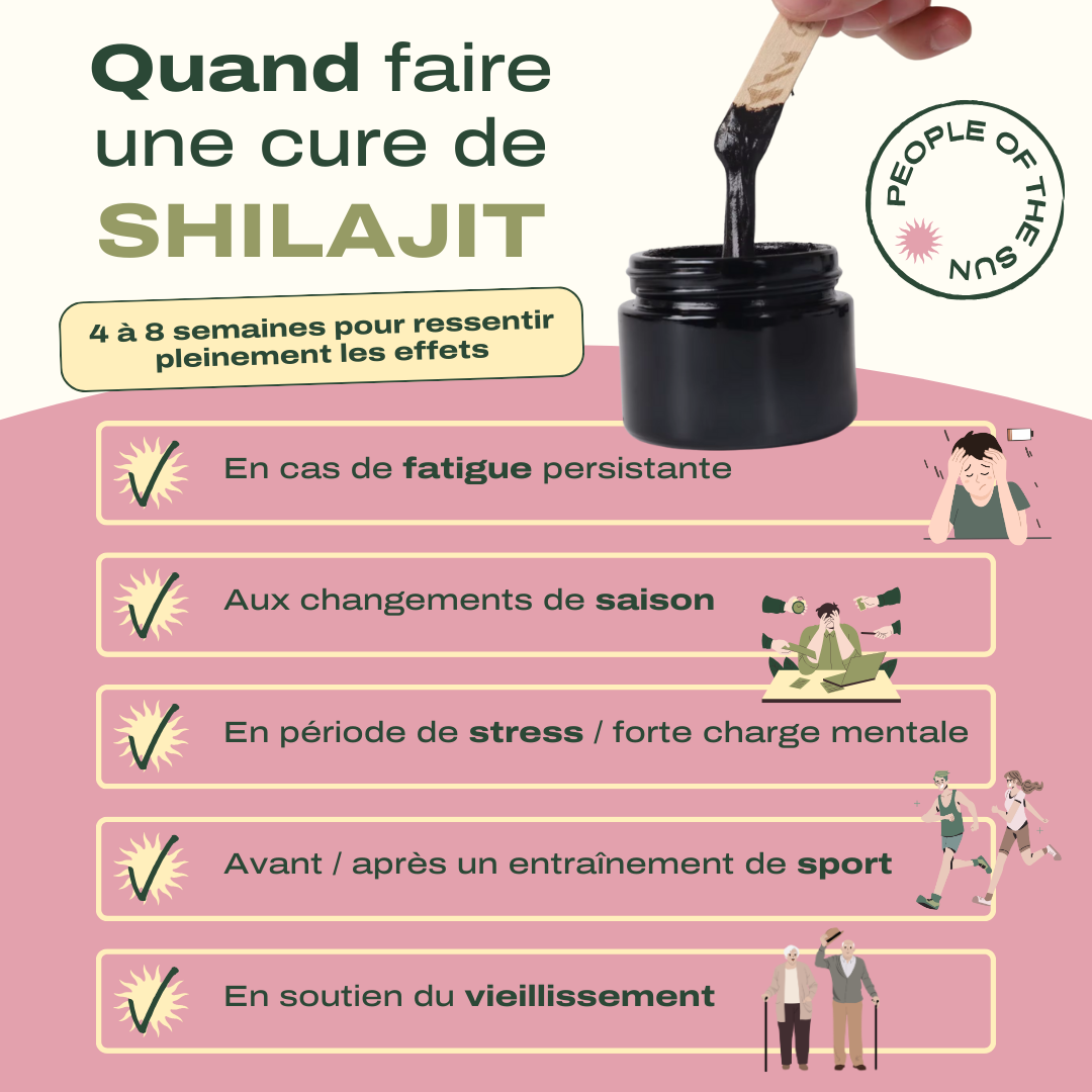Shilajit – Votre allié pour une énergie durable