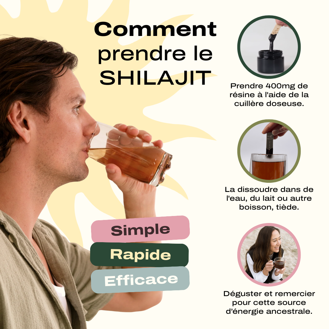 Pack duo - Résine et Comprimés de Shilajit