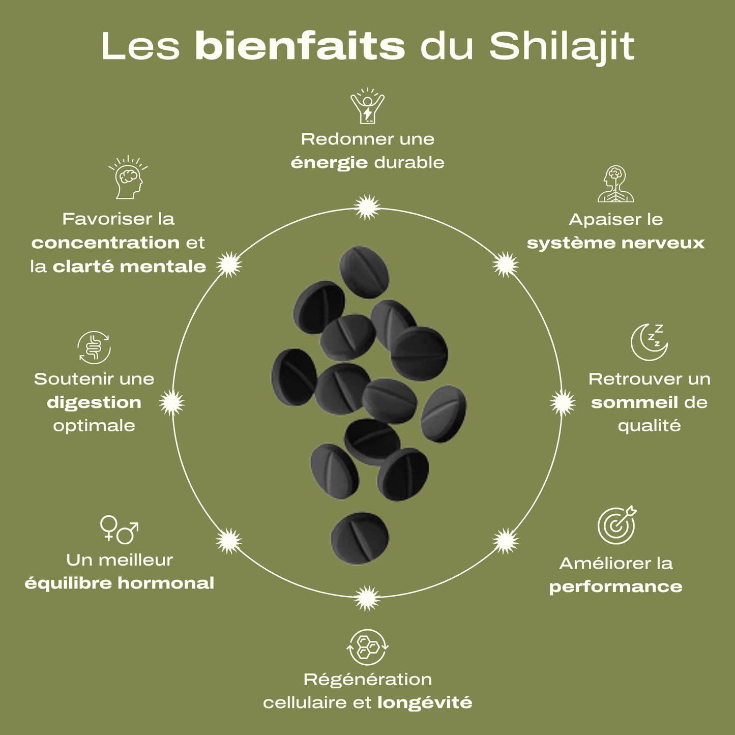 Comprimés de Shilajit – Votre allié pour une énergie durable
