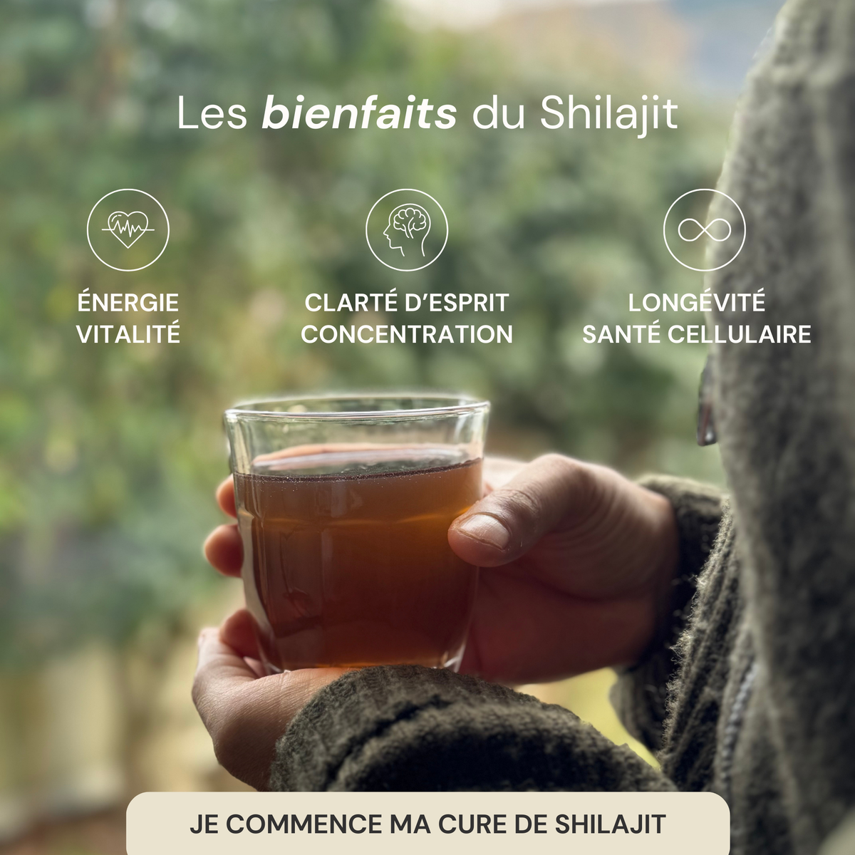 Shilajit pure résine – Votre allié pour une énergie durable