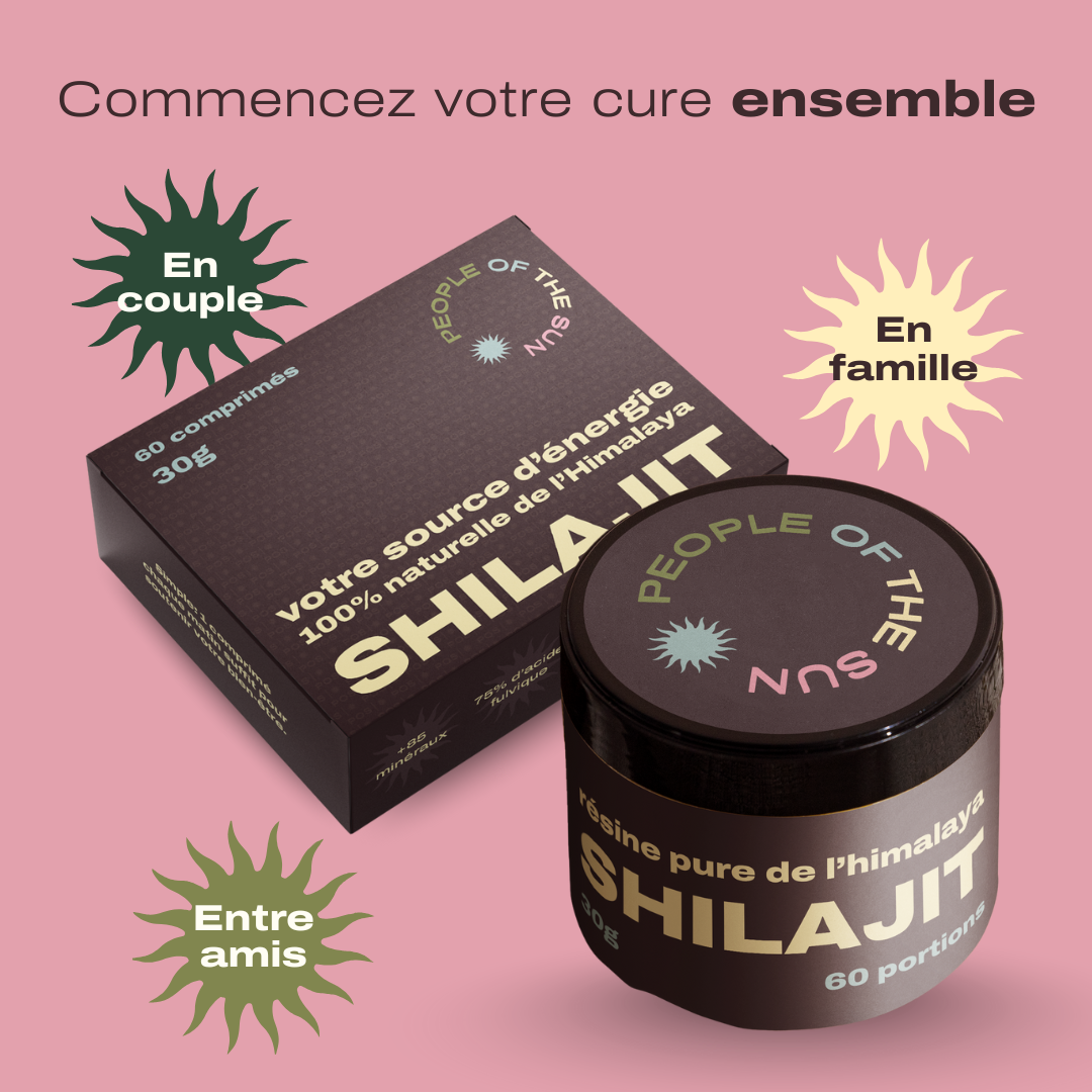 Pack duo - Résine et Comprimés de Shilajit