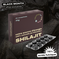 Comprimés de Shilajit – Votre allié pour une énergie durable
